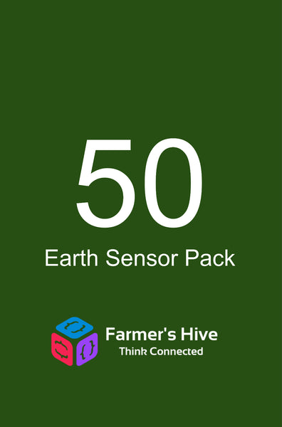Farmer's Hive Earth Sensor Pack (AGT150-M) (50 sensors & subscription bundle)