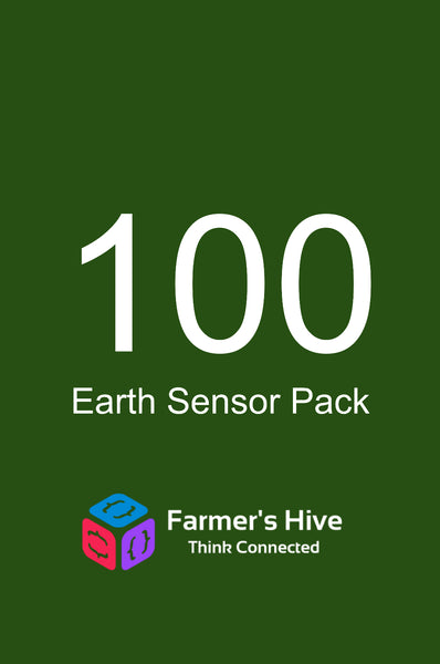 Farmer's Hive Earth Sensor Pack (AGT150-M) (100 sensors & subscription bundle)