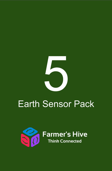 Farmer's Hive Earth Sensor Pack (AGT150-M) (5 sensors & subscription bundle)
